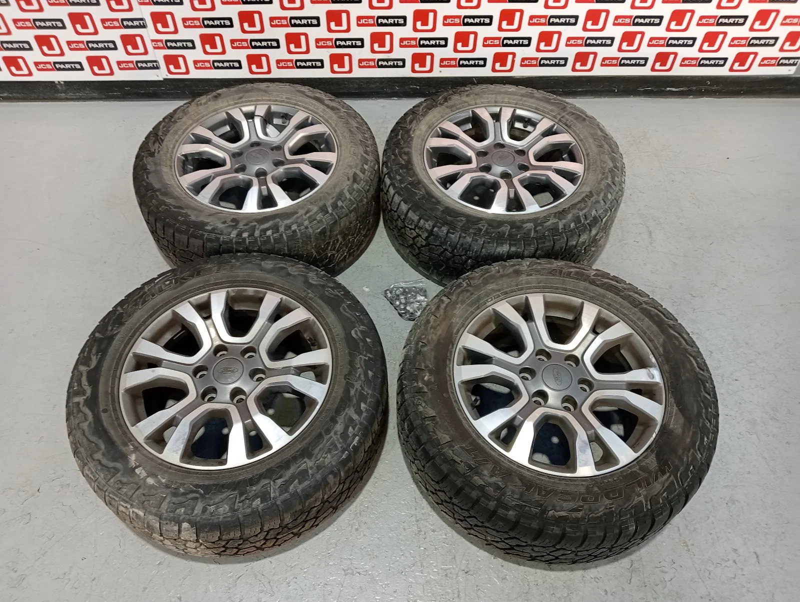 FORD RANGER WHEEL ALLOY FACTORY, 18X8IN, 6 V SPOKE, WILDTRAK, BI-COLOUR, PX SERI